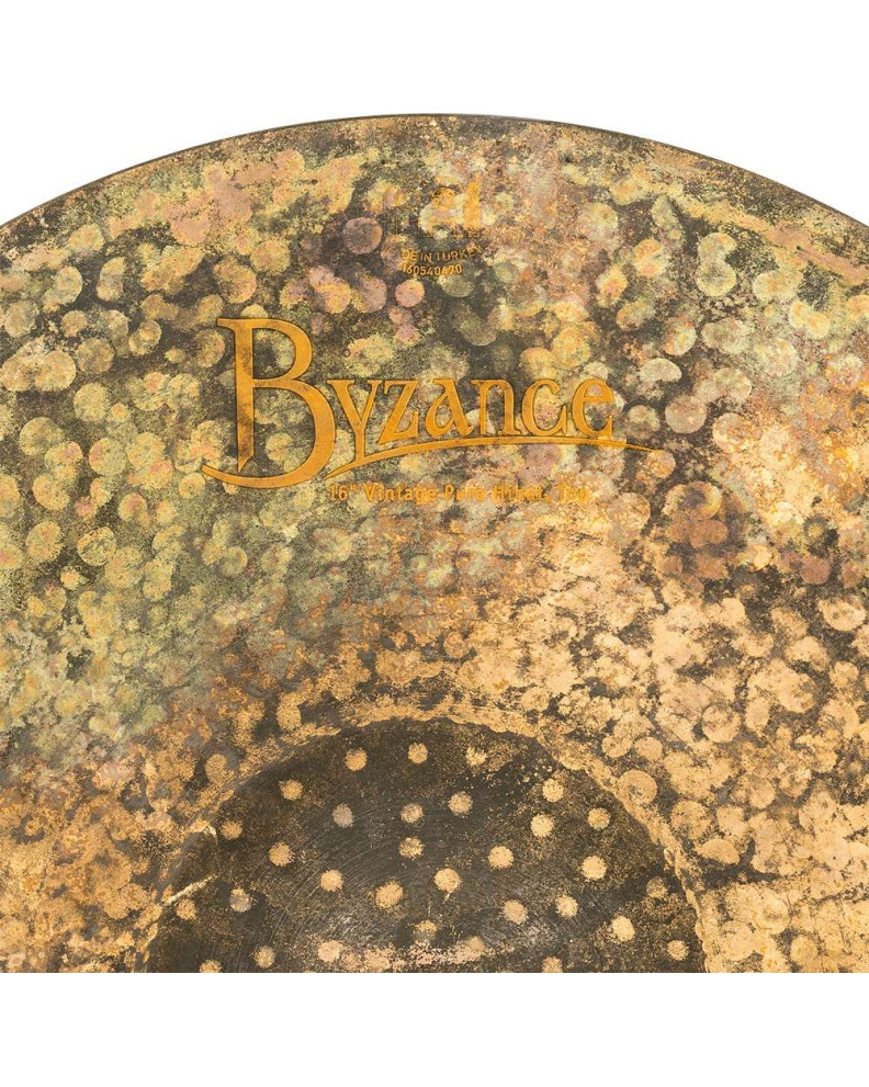 Meinl Cymbals B16VPH Byzance Vintage Pure Hihat - 16
