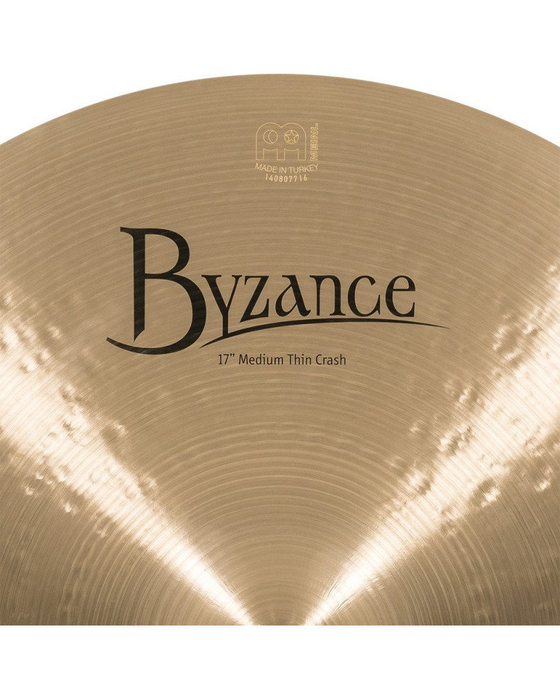 Meinl Cymbals B17MTC Byzance Traditional Medium Thin Crash - 17