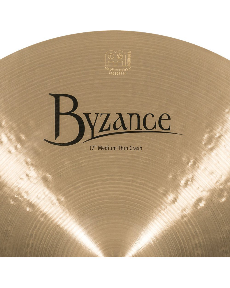 Meinl Cymbals B17MTC Byzance Traditional Medium Thin Crash - 17