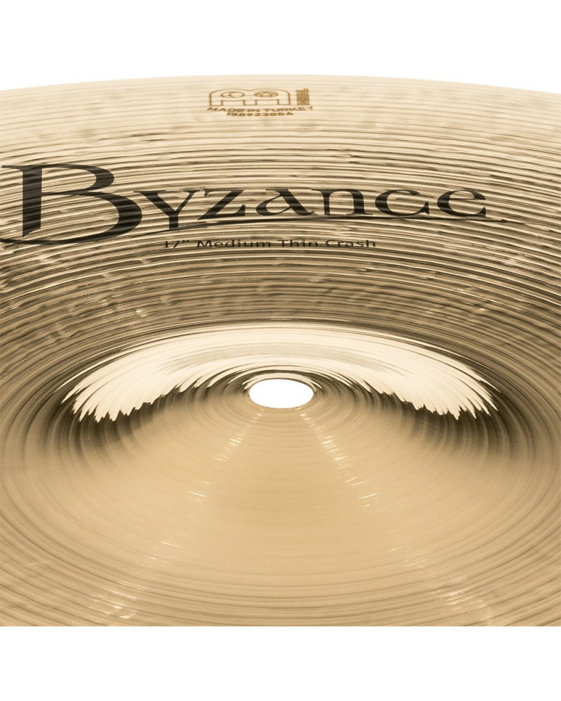 Meinl Cymbals B17MTC-B Byzance Brilliant Medium Thin Crash - 17