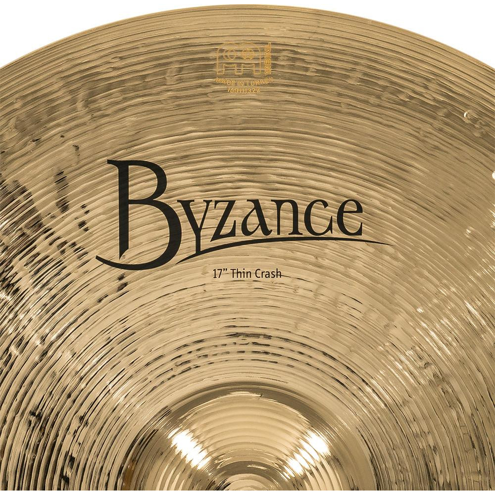 Meinl Cymbals B17TC-B Byzance Brilliant Thin Crash - 17