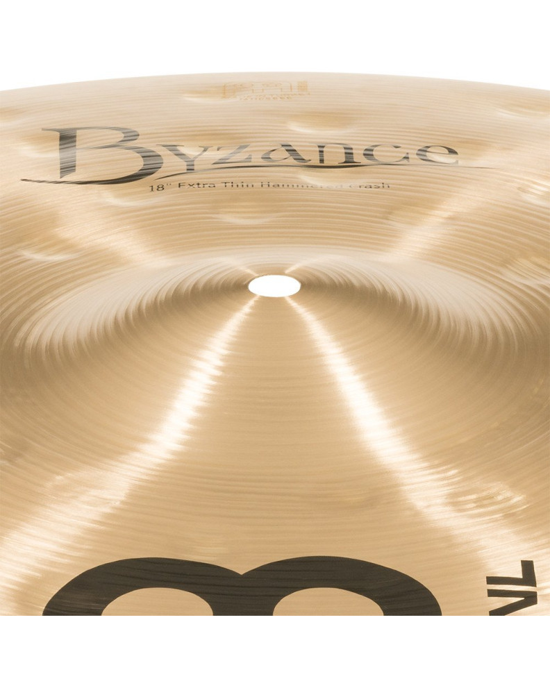 Meinl Cymbals B18ETHC Byzance Traditional Extra Thin Hammered Crash - 18