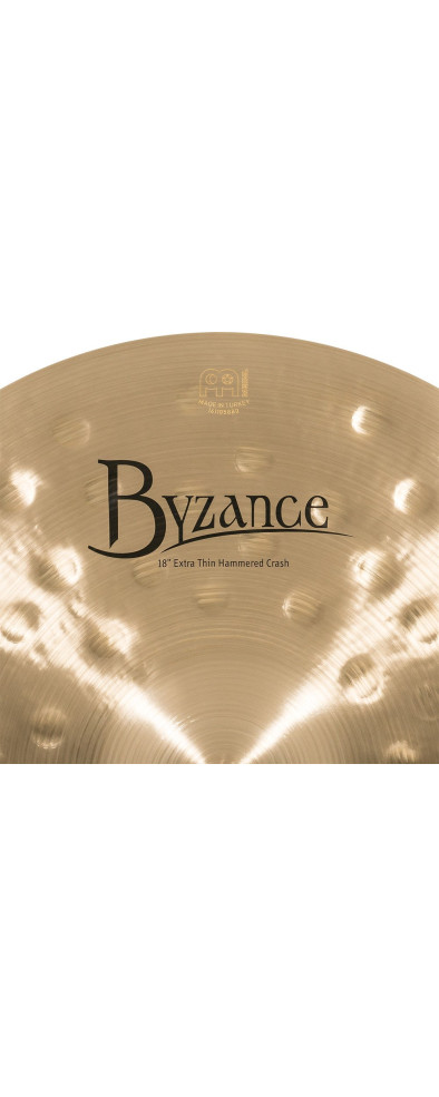Meinl Cymbals B18ETHC Byzance Traditional Extra Thin Hammered Crash - 18