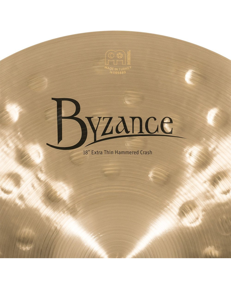 Meinl Cymbals B18ETHC Byzance Traditional Extra Thin Hammered Crash - 18