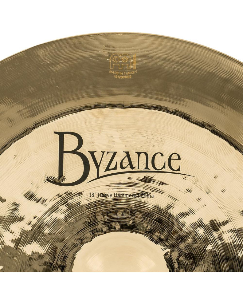 Meinl Cymbals B18HHCH-B Byzance Brilliant Heavy Hammered China - 18