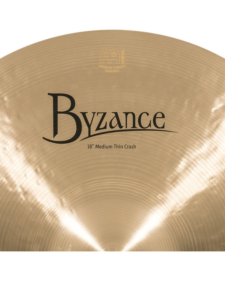 Meinl Cymbals B18MTC Byzance Traditional Medium Thin Crash - 18