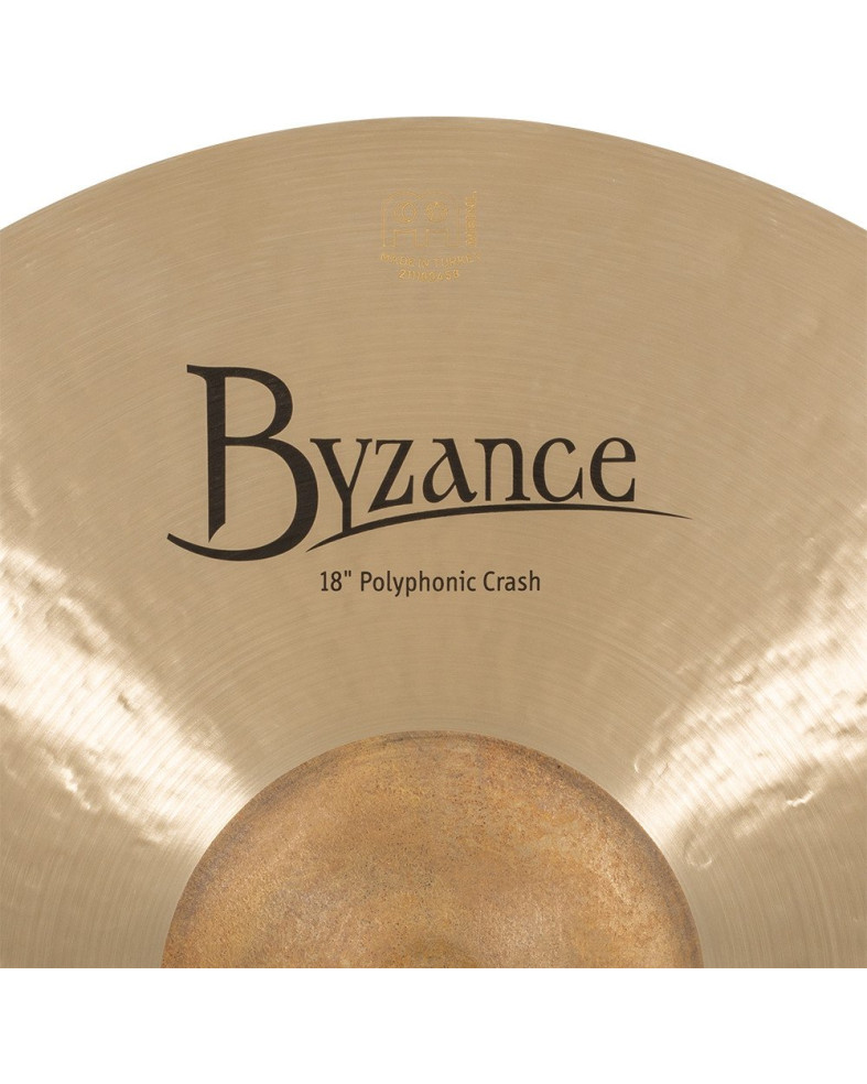 Meinl Cymbals B18POC Byzance Traditional Polyphonic Crash - 18