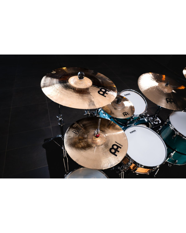 Meinl Cymbals B18POC-B Byzance Brilliant Polyphonic Crash - 18