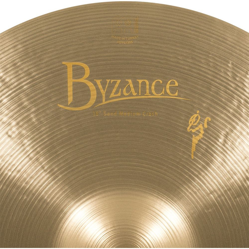 Meinl Cymbals B18SAMC Byzance Vintage Benny Greb Signature Sand Medium Crash - 18