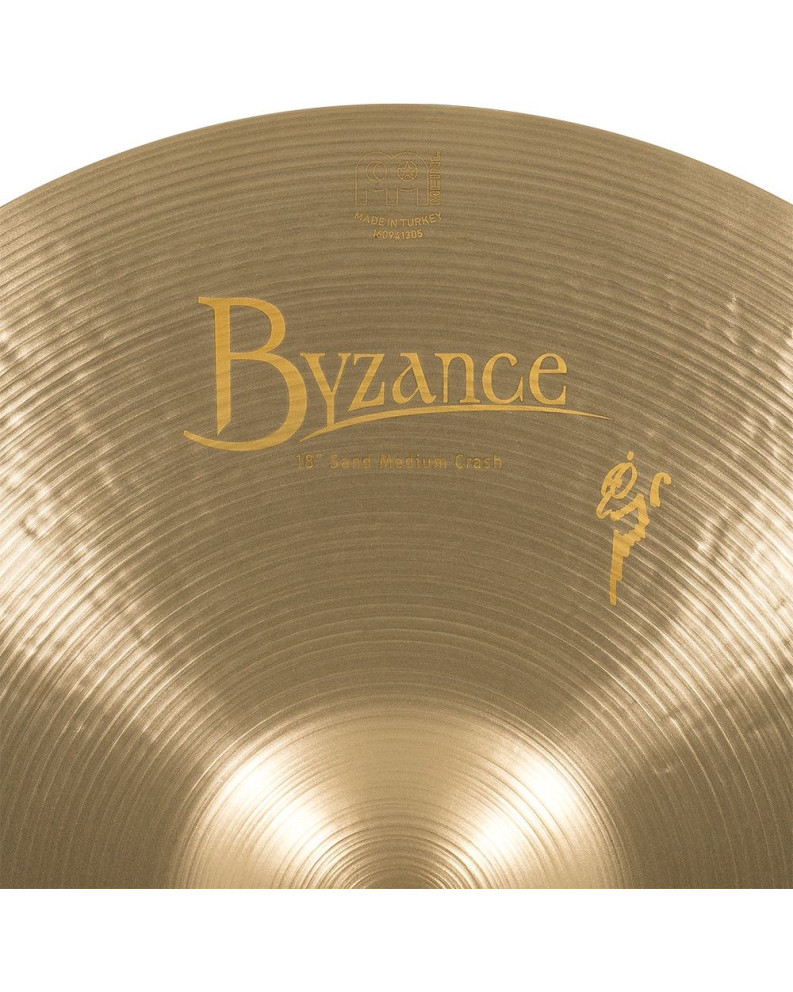 Meinl Cymbals B18SAMC Byzance Vintage Benny Greb Signature Sand Medium Crash - 18