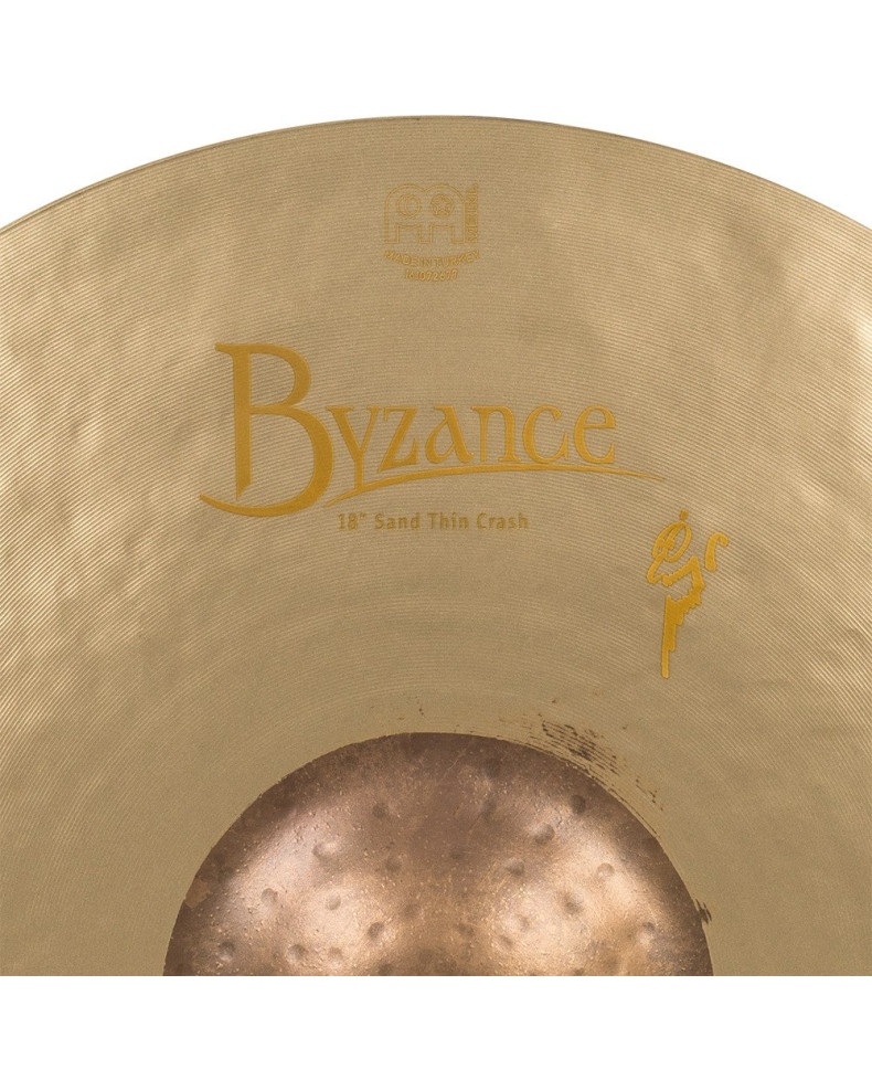Meinl Cymbals B18SATC Byzance Vintage Benny Greb Signature Sand Thin Crash - 18
