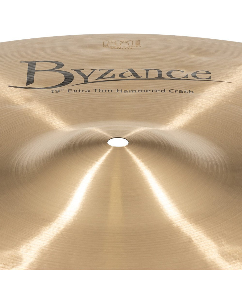 Meinl Cymbals B19ETHC Byzance Traditional Extra Thin Hammered Crash - 19