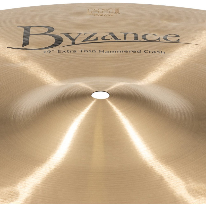 Meinl Cymbals B19ETHC Byzance Traditional Extra Thin Hammered Crash - 19
