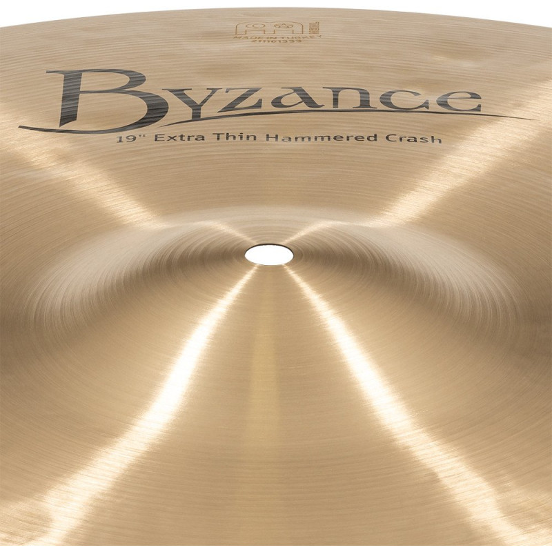Meinl Cymbals B19ETHC Byzance Traditional Extra Thin Hammered Crash - 19