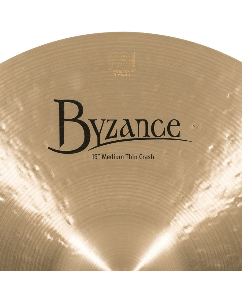 Meinl Cymbals B19MTC Byzance Traditional Medium Thin Crash - 19