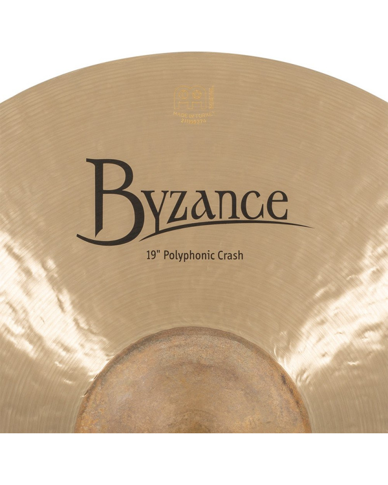 Meinl Cymbals B19POC Byzance Traditional Polyphonic Crash - 19