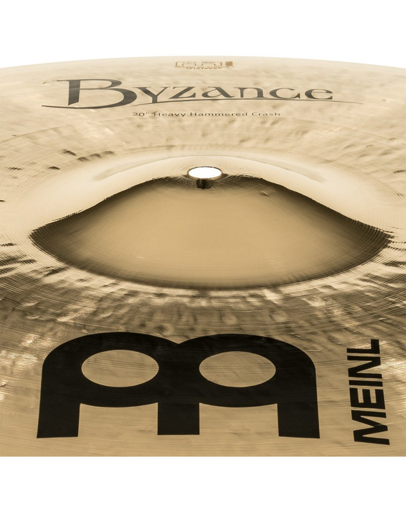 Meinl Cymbals B20HHC-B Byzance Brilliant Heavy Hammered Crash - 20