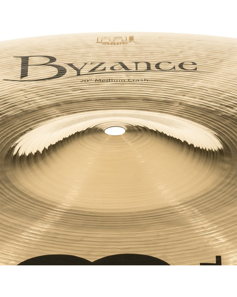 Meinl Cymbals B20MC-B Byzance Brilliant Medium Crash - 20