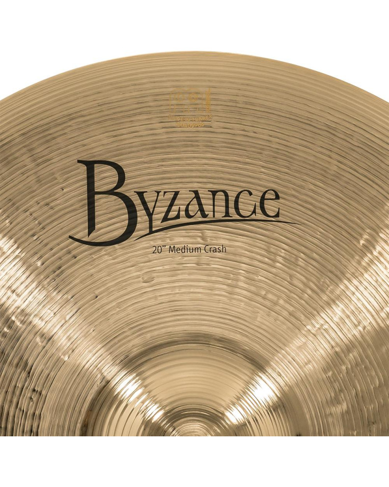 Meinl Cymbals B20MC-B Byzance Brilliant Medium Crash - 20