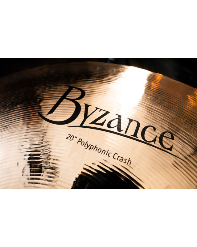 Meinl Cymbals B20POC-B Byzance Brilliant Polyphonic Crash - 20