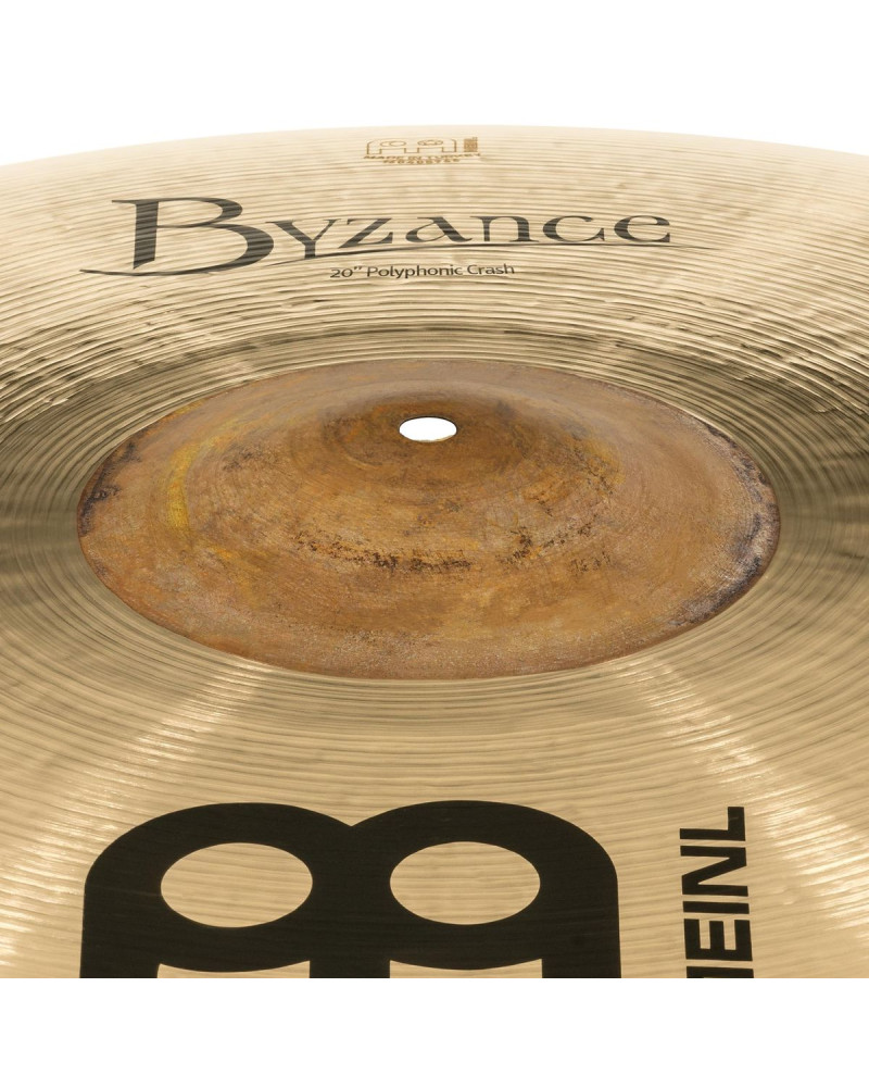 Meinl Cymbals B20POC-B Byzance Brilliant Polyphonic Crash - 20