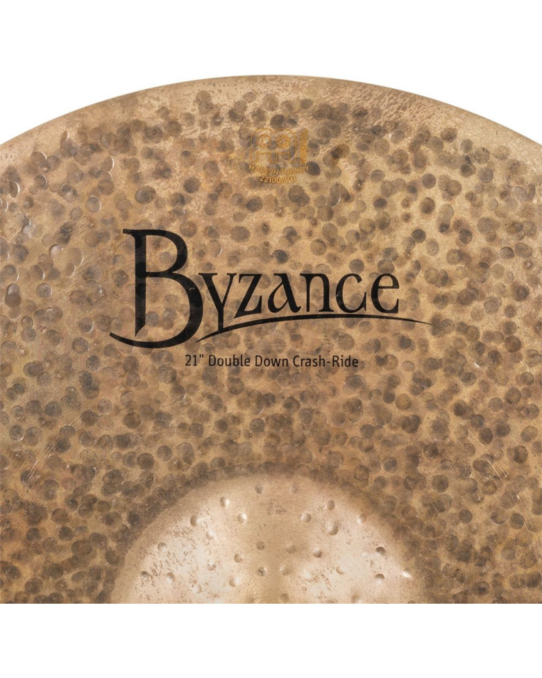 Meinl Cymbals B21DDCR Byzance Dark Double Down Crash-Ride - 21