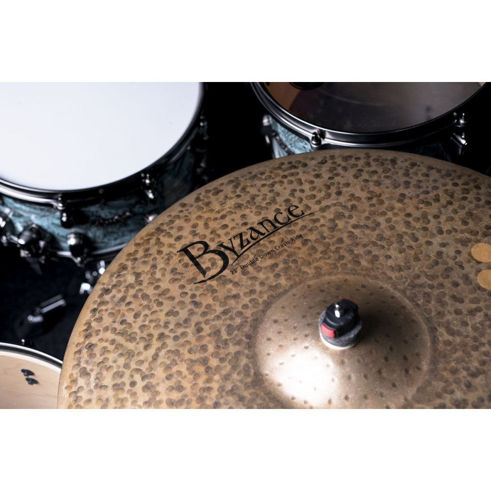 Meinl Cymbals B21DDCR Byzance Dark Double Down Crash-Ride - 21
