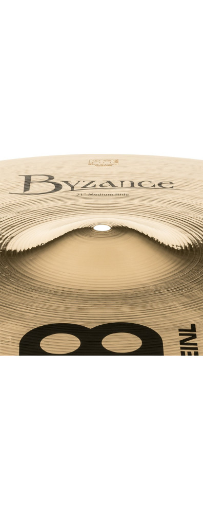Meinl Cymbals B21MR-B Byzance Brilliant Medium Ride - 21