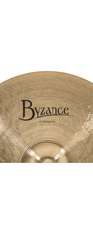 Meinl Cymbals B21MR-B Byzance Brilliant Medium Ride - 21