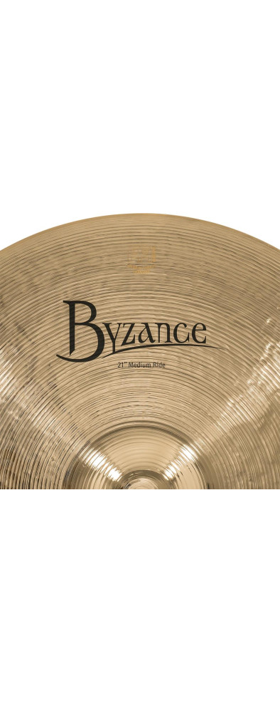 Meinl Cymbals B21MR-B Byzance Brilliant Medium Ride - 21