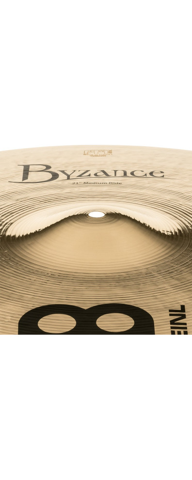 Meinl Cymbals B21MR-B Byzance Brilliant Medium Ride - 21