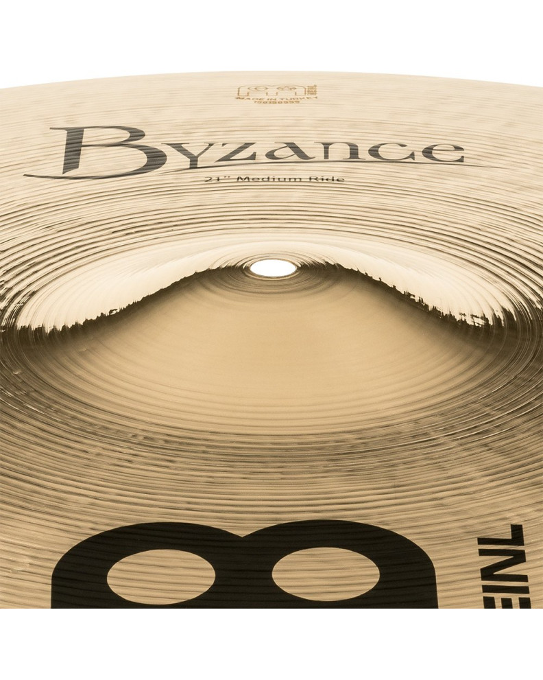 Meinl Cymbals B21MR-B Byzance Brilliant Medium Ride - 21
