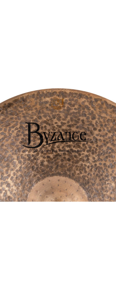 Meinl Cymbals B22BADTLR Byzance Dark Big Apple Tradition Light Ride - 22