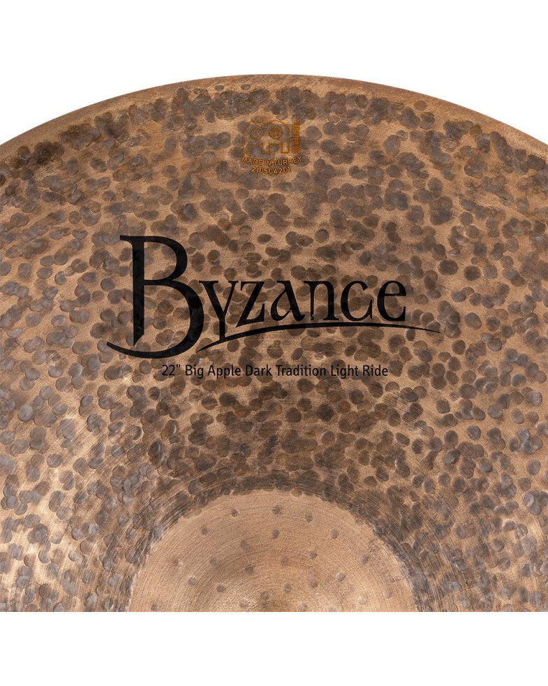 Meinl Cymbals B22BADTLR Byzance Dark Big Apple Tradition Light Ride - 22