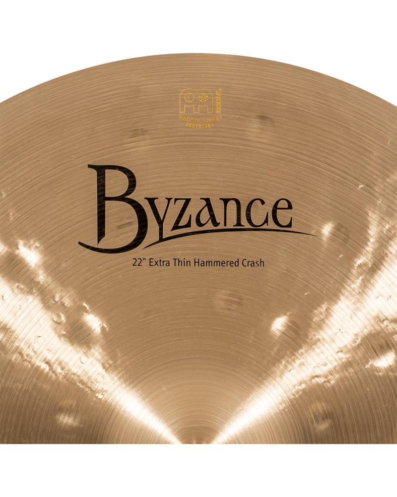 Meinl Cymbals B22ETHC Byzance Traditional Extra Thin Hammered Crash - 22