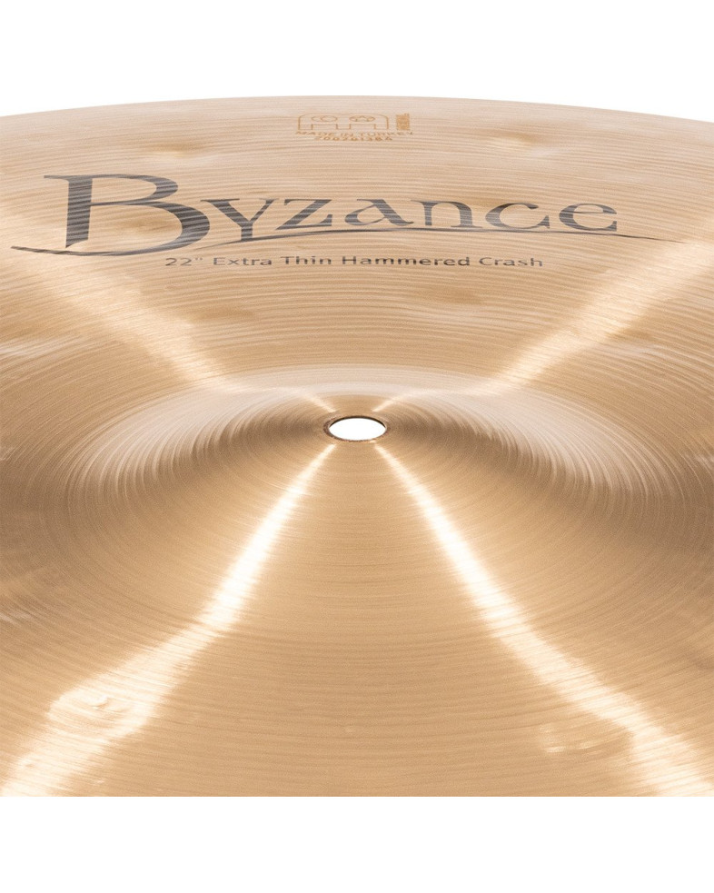 Meinl Cymbals B22ETHC Byzance Traditional Extra Thin Hammered Crash - 22