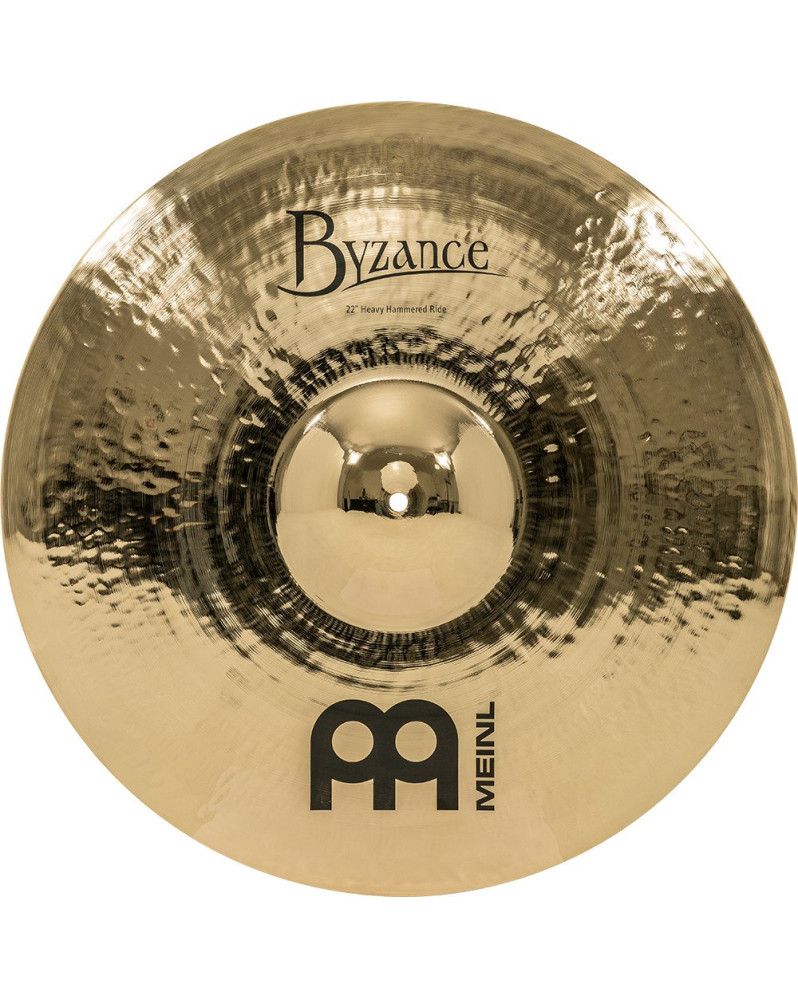 Meinl Cymbals B22HHR-B Byzance Brilliant Heavy Hammered Ride - 22