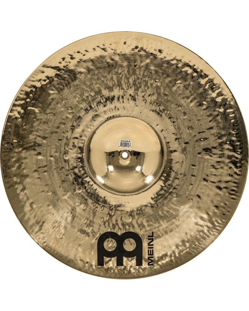 Meinl Cymbals B22HHR-B Byzance Brilliant Heavy Hammered Ride - 22