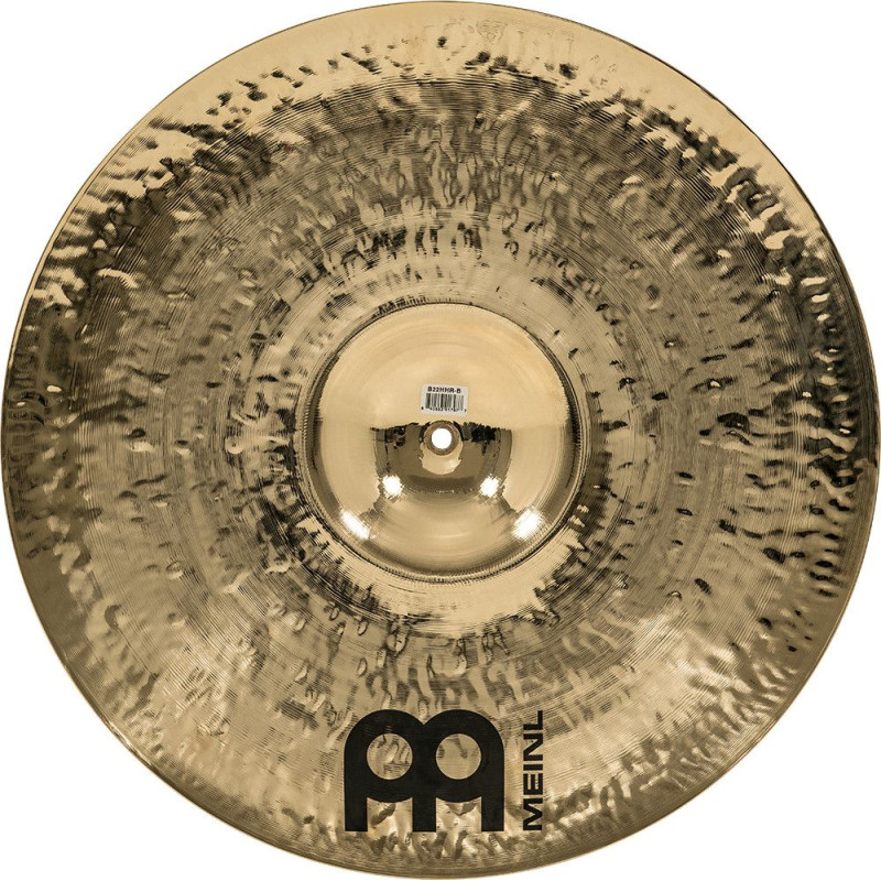 Meinl Cymbals B22HHR-B Byzance Brilliant Heavy Hammered Ride - 22
