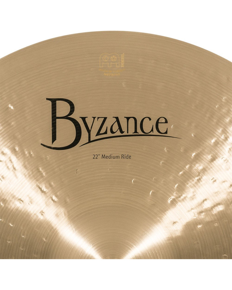 Meinl Cymbals B22MR Byzance Traditional Medium Ride - 22