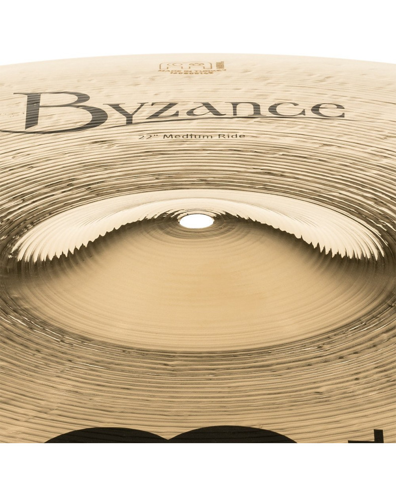 Meinl Cymbals B22MR-B Byzance Brilliant Medium Ride - 22