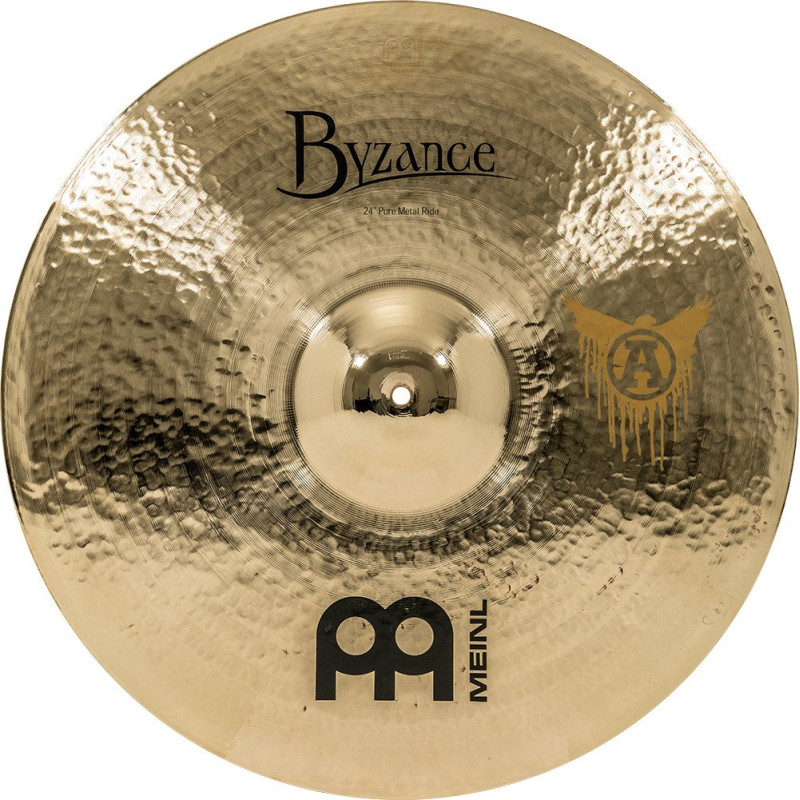 Meinl Cymbals B24PMR-B Byzance Brilliant Pure Metal Ride - 24