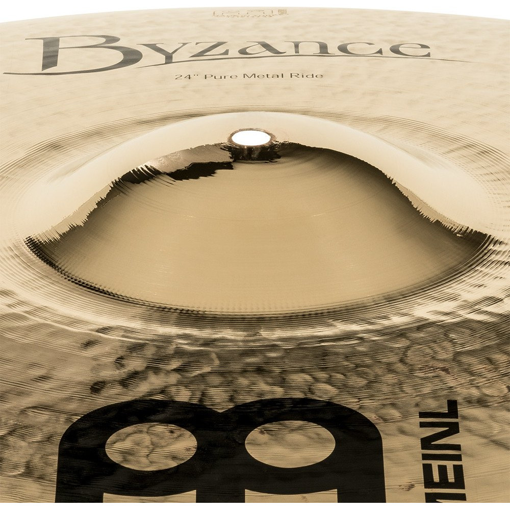 Meinl Cymbals B24PMR-B Byzance Brilliant Pure Metal Ride - 24