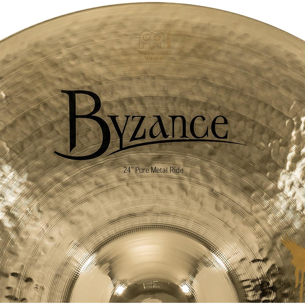 Meinl Cymbals B24PMR-B Byzance Brilliant Pure Metal Ride - 24