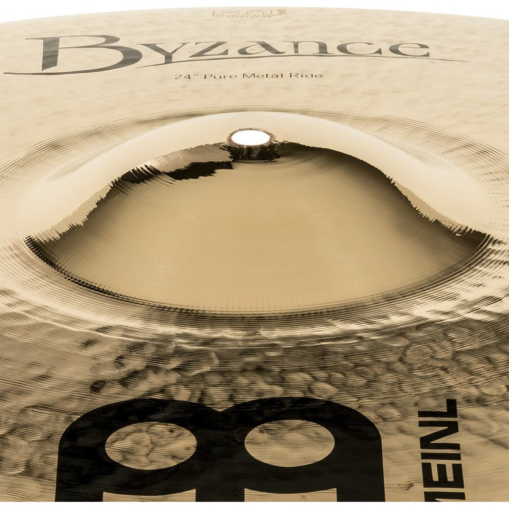 Meinl Cymbals B24PMR-B Byzance Brilliant Pure Metal Ride - 24