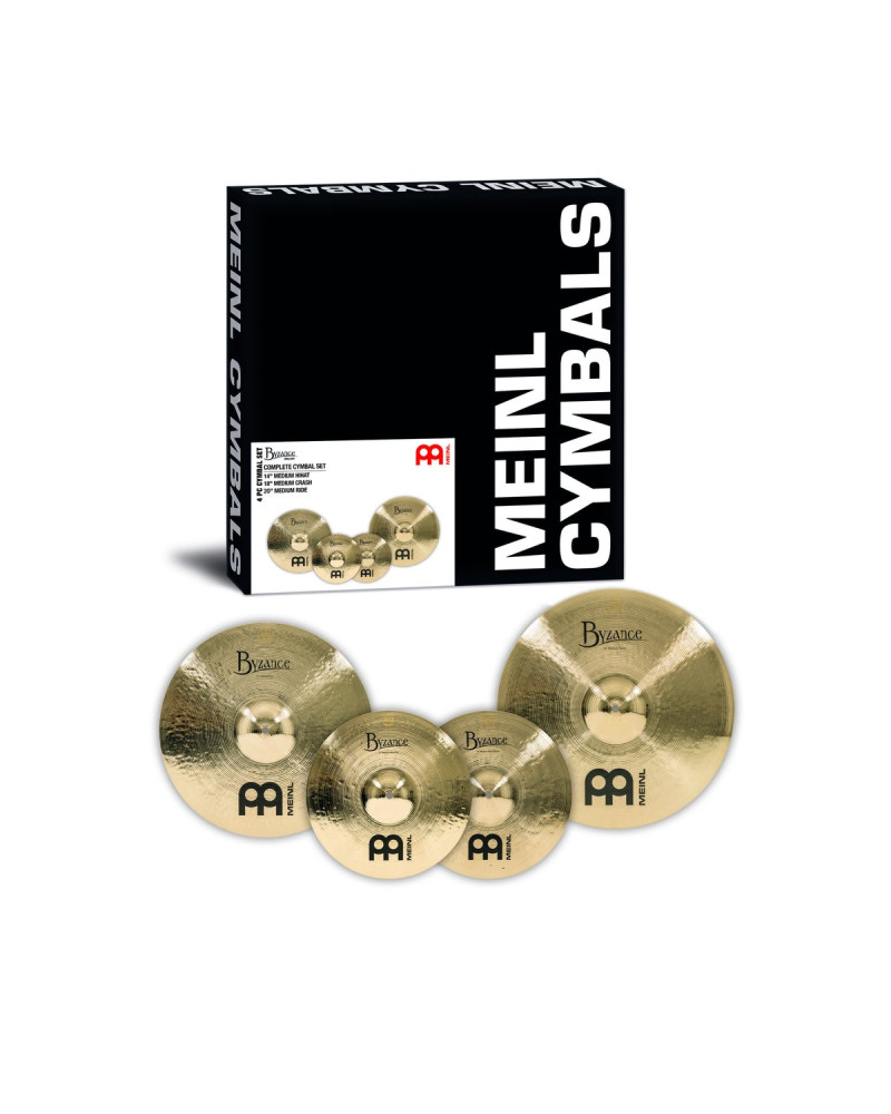 Meinl Cymbals BB-CS1 Byzance Brilliant Complete Cymbal Set