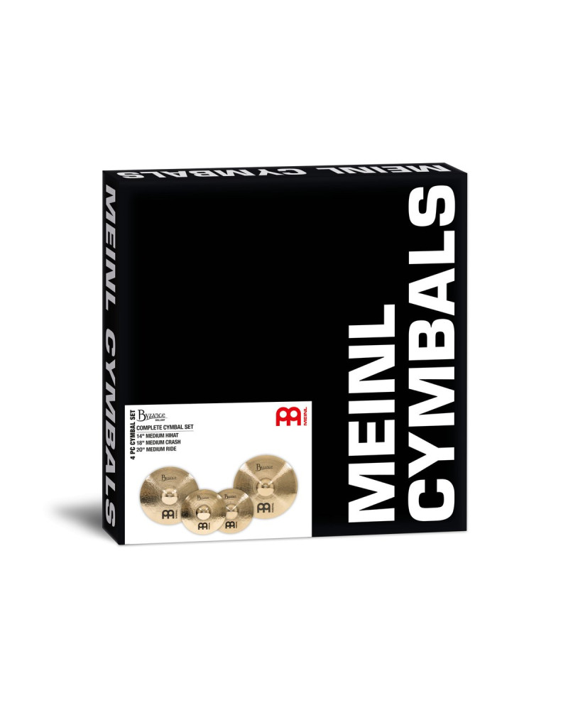 Meinl Cymbals BB-CS1 Byzance Brilliant Complete Cymbal Set