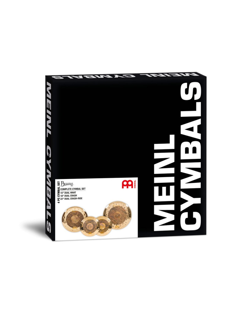 Meinl Cymbals BDU-CS2 Byzance Dual Complete Cymbal Set