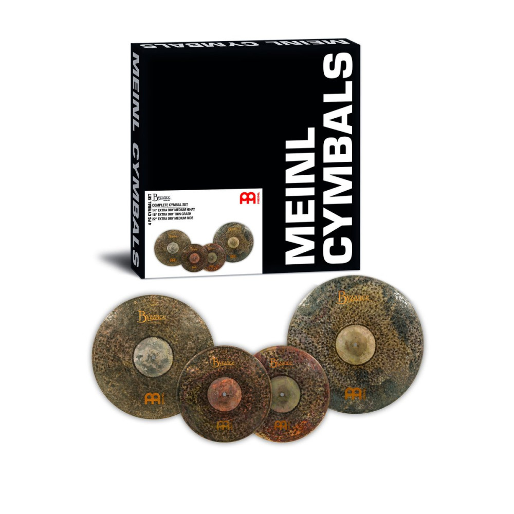 Meinl Cymbals BED-CS1 Byzance Extra Dry Complete Cymbal Set