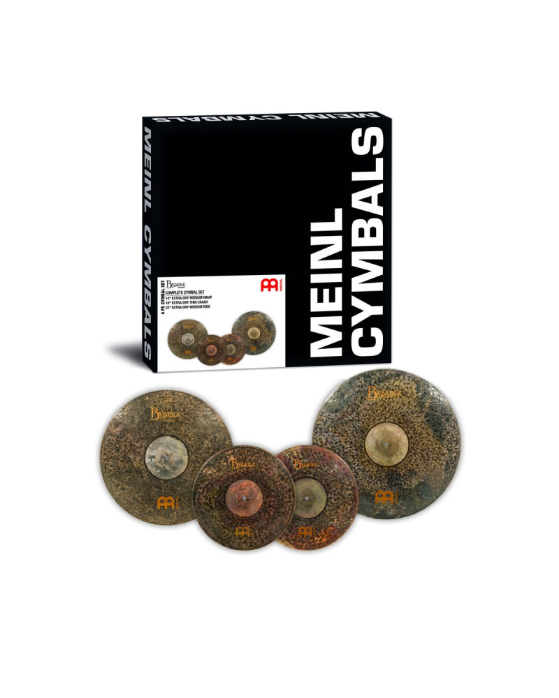 Meinl Cymbals BED-CS1 Byzance Extra Dry Complete Cymbal Set